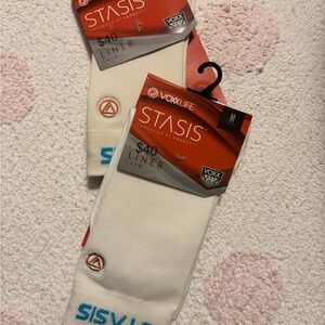 VoxxLife Cream Crew Liner Socks